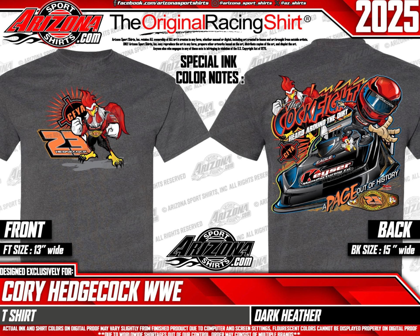 LIMITED EDITION: “𝗧𝗵𝗲 𝗖𝗼𝗰𝗸𝗳𝗶𝗴𝗵𝘁 𝗛𝗲𝗮𝗿𝗱 𝗔𝗿𝗼𝘂𝗻𝗱 𝘁𝗵𝗲 𝗗𝗶𝗿𝘁”